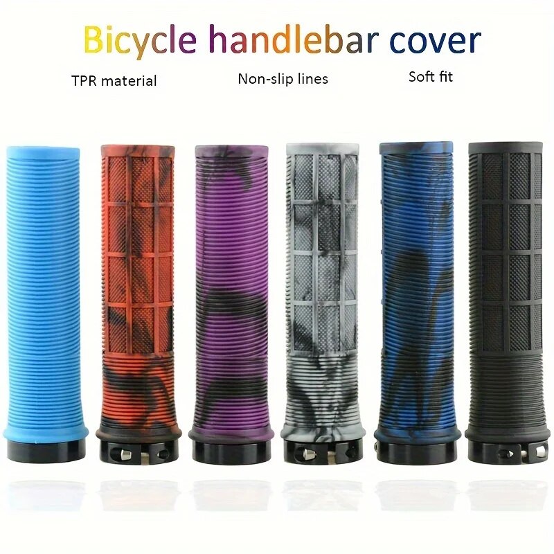 Commuter Bike Lock - TPR grip setang sepeda terintegrasi, stang