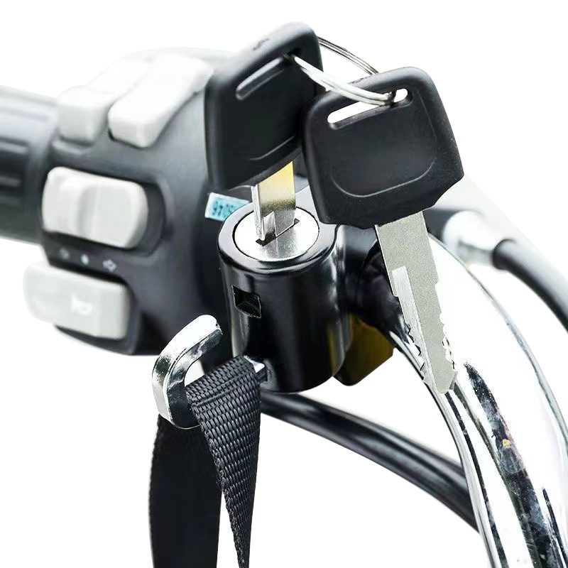 Kunci Helm Sepeda Motor Univer - Commuter Bike Lock ulasan dan harga