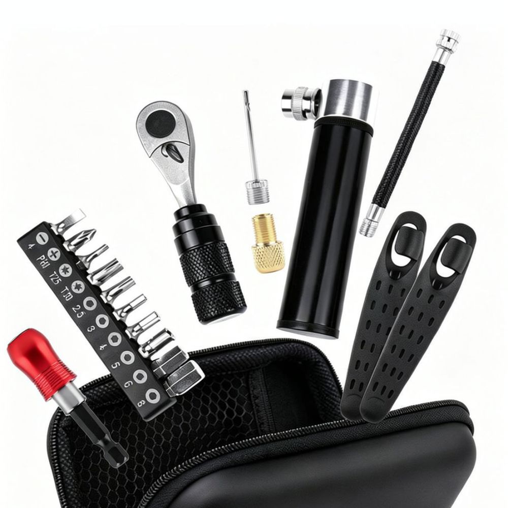 Set Peralatan Perbaikan Sepeda - Cycling Commute Essentials ulasan dan harga
